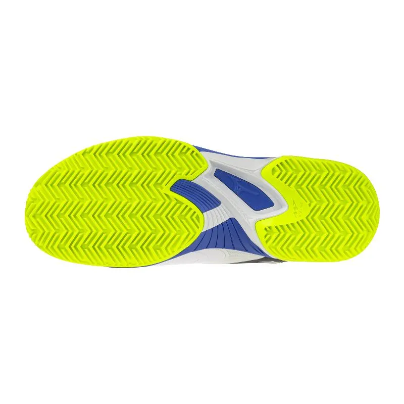 Mizuno Wave Exceed Court Clay White Blue Sneakers