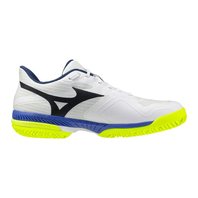 Mizuno Wave Exceed Court Clay White Blue Sneakers