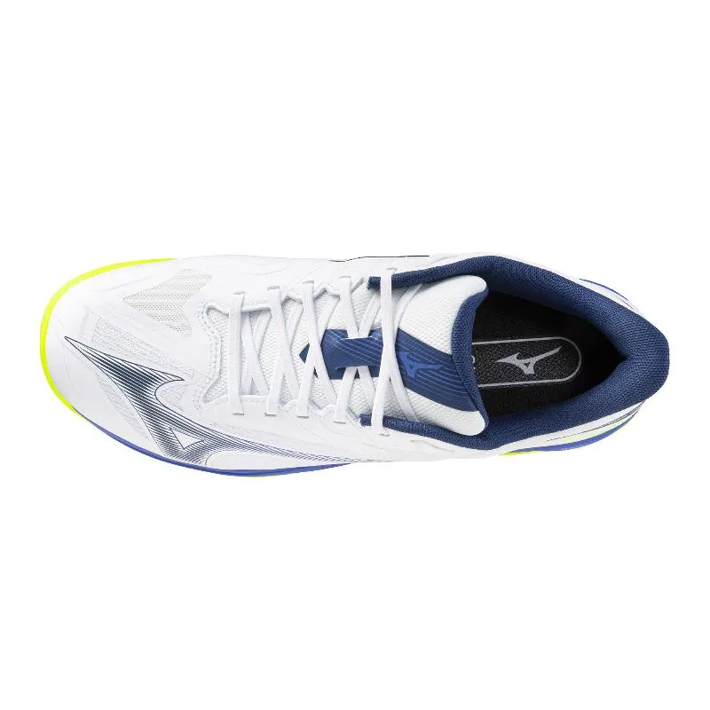 Mizuno Wave Exceed Court Clay White Blue Sneakers