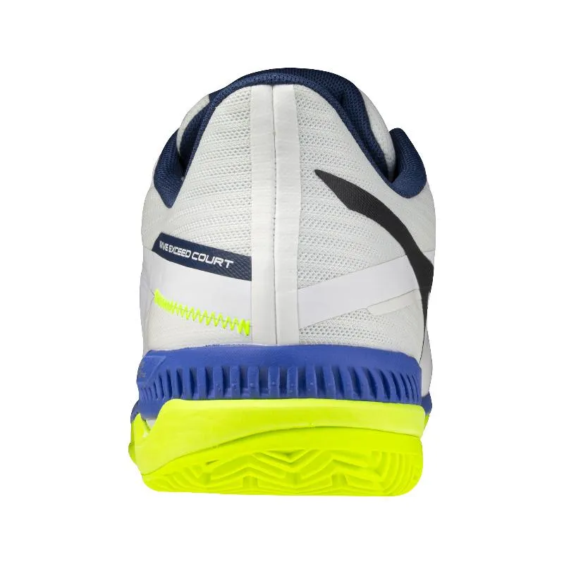 Mizuno Wave Exceed Court Clay White Blue Sneakers