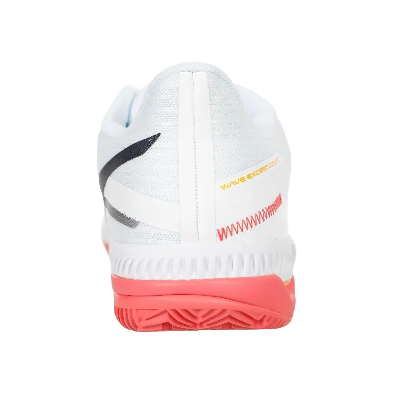 Zapatillas Mizuno Wave Exceed Court Clay Blanco Coral Mujer