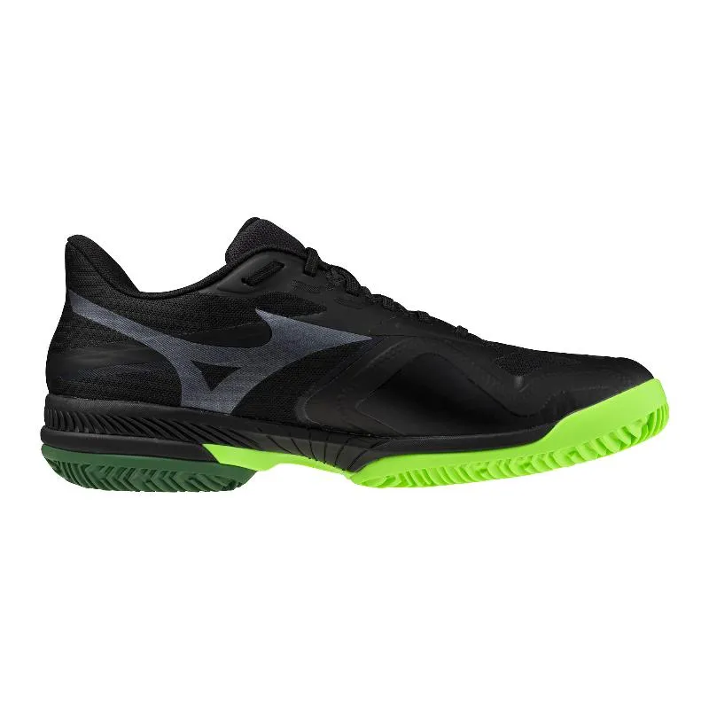 Mizuno Wave Exceed Court Padel Black Green Sneakers
