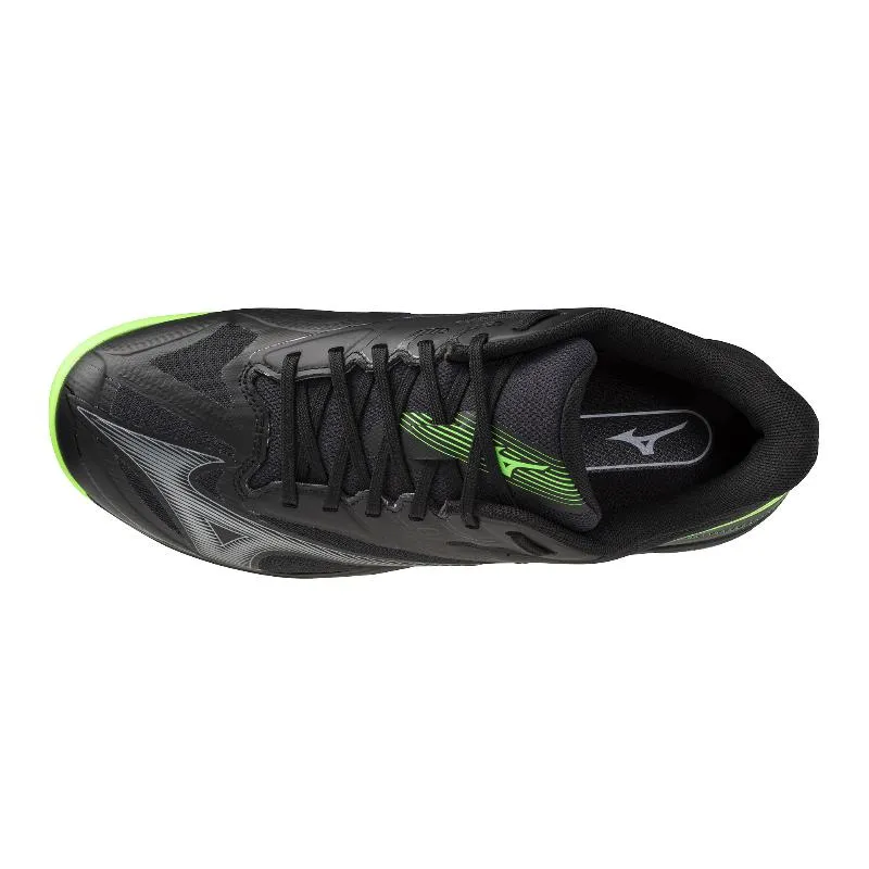 Mizuno Wave Exceed Court Padel Black Green Sneakers
