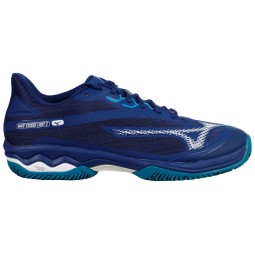 Mizuno Wave Exceed Light 2 Clay Dark Blue White Sneakers