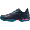 Zapatillas Mizuno Wave Exceed Light 2 Padel Azul Marino Fucsia Mujer