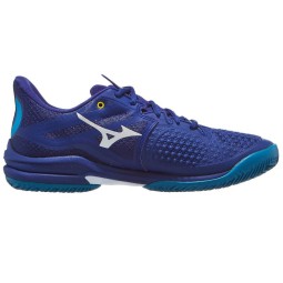 Zapatillas Mizuno Wave Exceed Tour 6 Clay Azul Oscuro Blanco