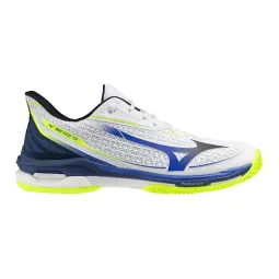 Mizuno Wave Exceed Tour 7 Clay White Blue Sneakers