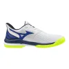 Mizuno Wave Exceed Tour 7 Clay White Blue Sneakers