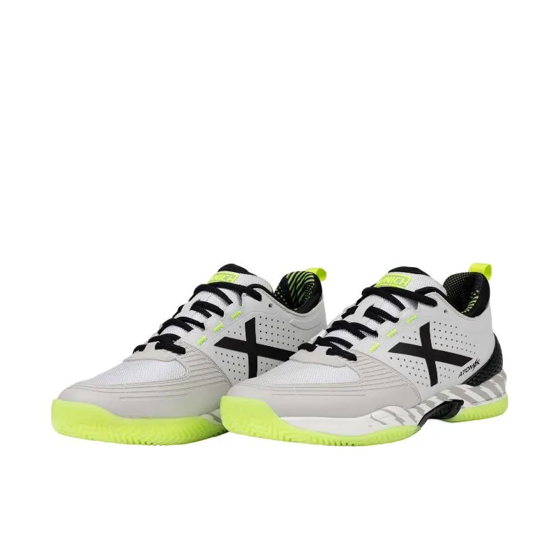 Munich Atomik 50 Gray Yellow Fluor Sneakers