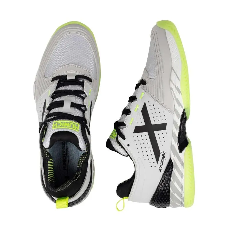 Munich Atomik 50 Gray Yellow Fluor Sneakers