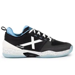 Munich Atomik 51 Black Sky Blue Sneakers