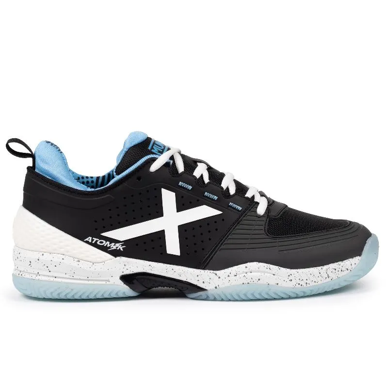 Munich Atomik 51 Black Sky Blue Sneakers