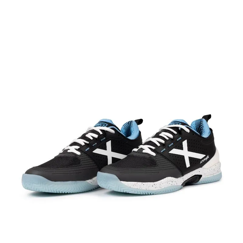 Munich Atomik 51 Black Sky Blue Sneakers