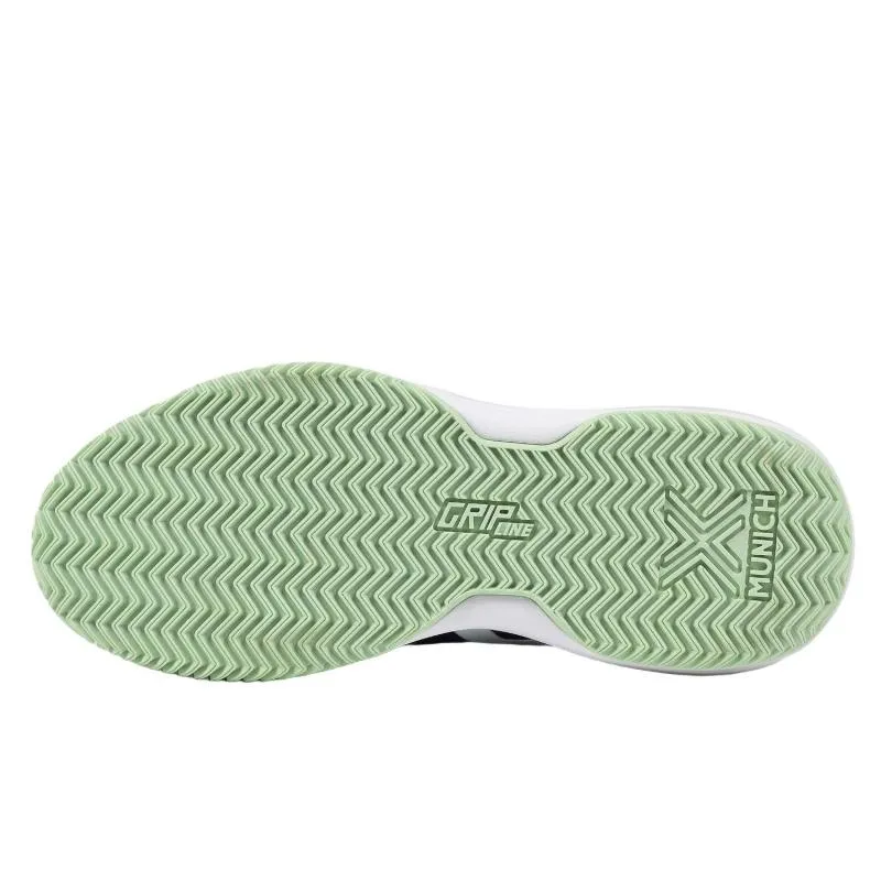 Munich Focus 05 Black Gray Green Sneakers