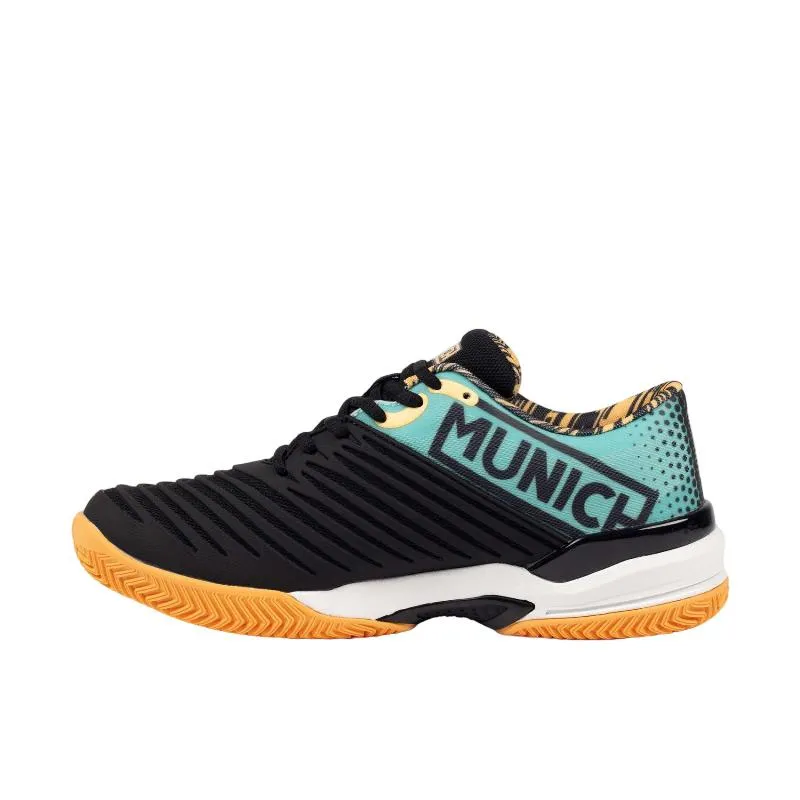 Munich Padx 61 Black Turquoise Sneakers