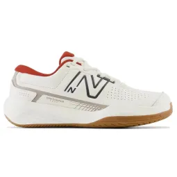 New Balance 696V5 White Red Sneakers
