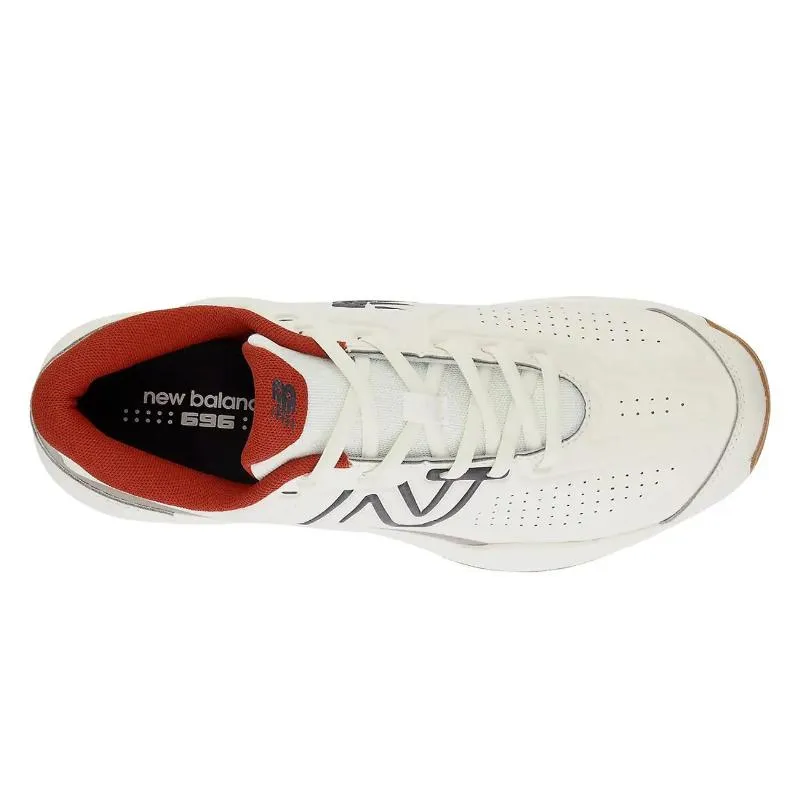 New Balance 696V5 White Red Sneakers