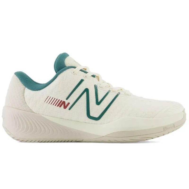 Zapatillas de Padel New Balance Fuel Cell 996V5 Blanco Verde Mujer
