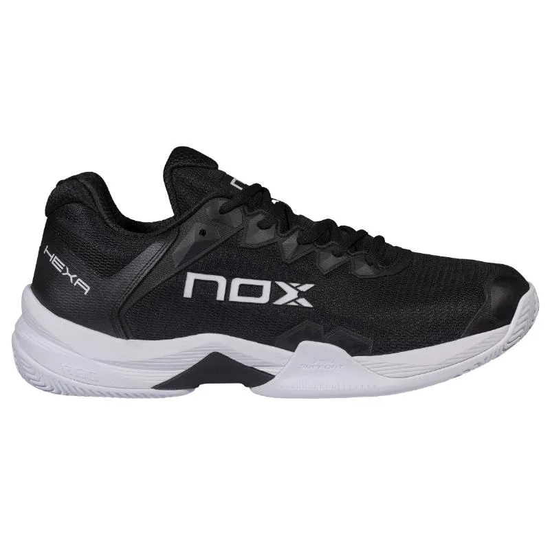 Nox ML10 Hexa Black White Sneakers