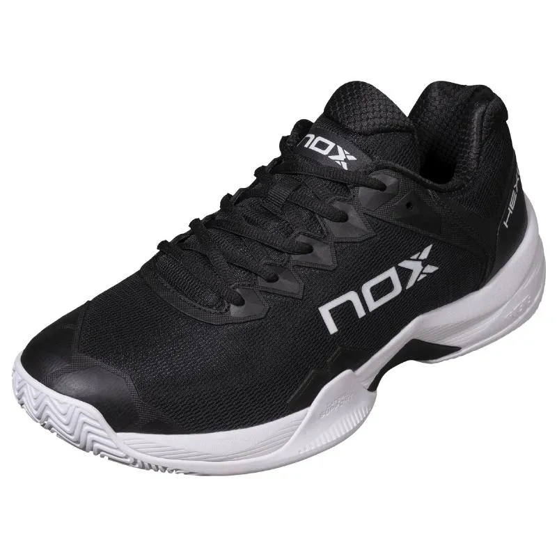 Nox ML10 Hexa Black White Sneakers
