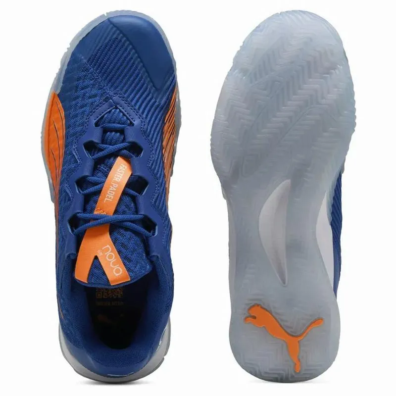 Puma Momo Gonzalez Nova Elite Blue Orange Sneakers