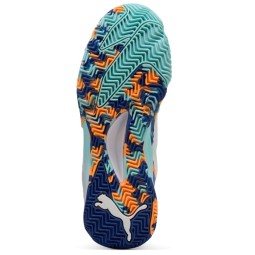 Puma Nova Elite White Black Blue Sneakers