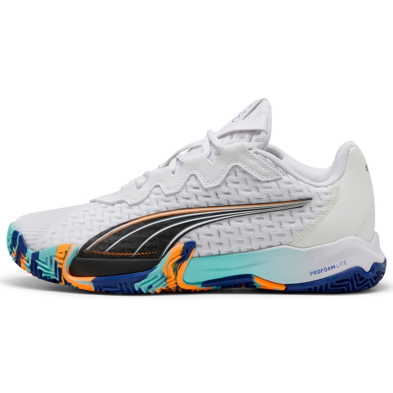 Puma Nova Elite White Black Blue Sneakers
