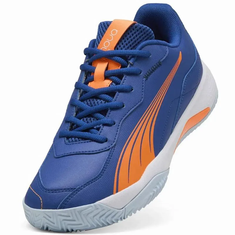 Puma Nova Smash Blue Orange Sneakers