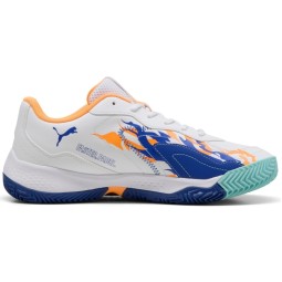 Puma Nova Smash White Blue Orange Sneakers