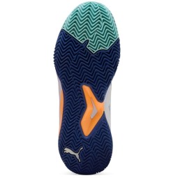 Puma Nova Smash White Blue Orange Sneakers