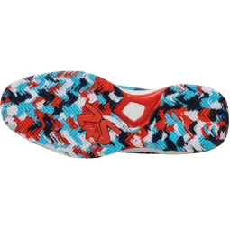 Salming Rebel Camo White Red Blue Shoes