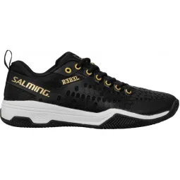 Salming Rebel Sneakers Black White Gold