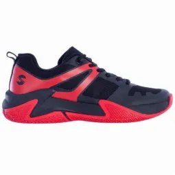 Softee Rotatory Black Red Sneakers