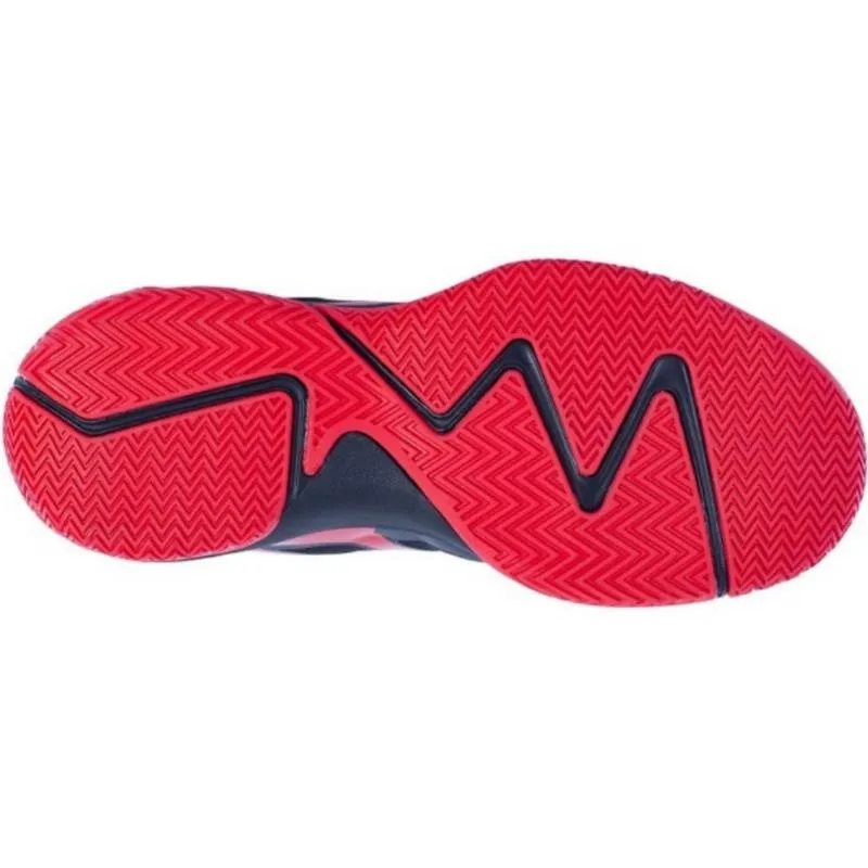 Softee Rotatory Black Red Sneakers