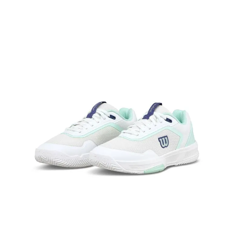 Wilson Courtglide White Aquamarine Women's Sneakers