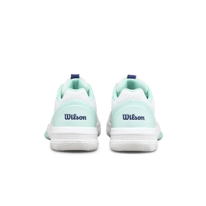 Wilson Courtglide White Aquamarine Women's Sneakers
