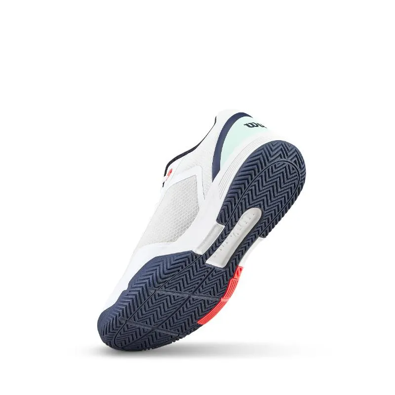 Wilson Courtglide White Navy Blue Sneakers