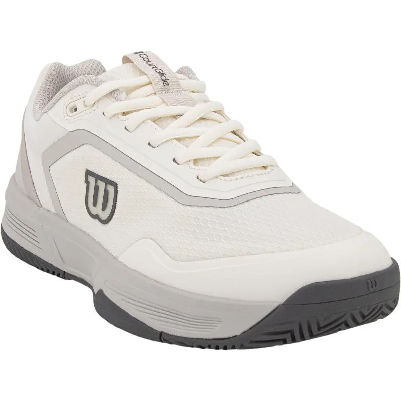 Wilson Courtglide White Gray Women''''s Sneakers