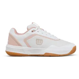 Wilson Courtglide White Pink Women''''s Sneakers