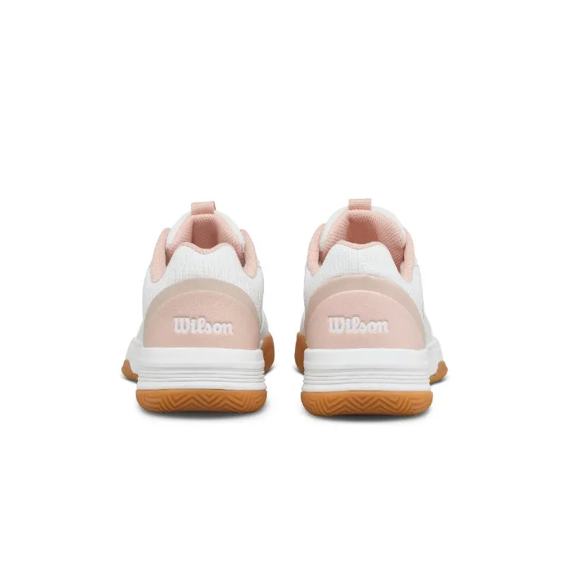 Wilson Courtglide White Pink Women''''s Sneakers