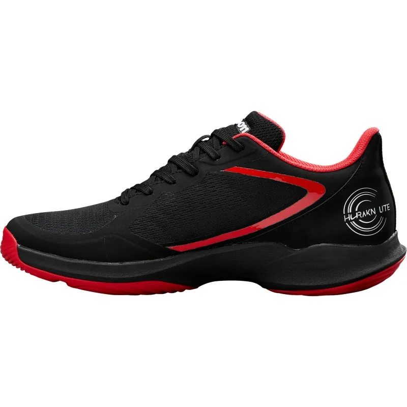 Wilson Hurakn Lite Black Red White Sneakers