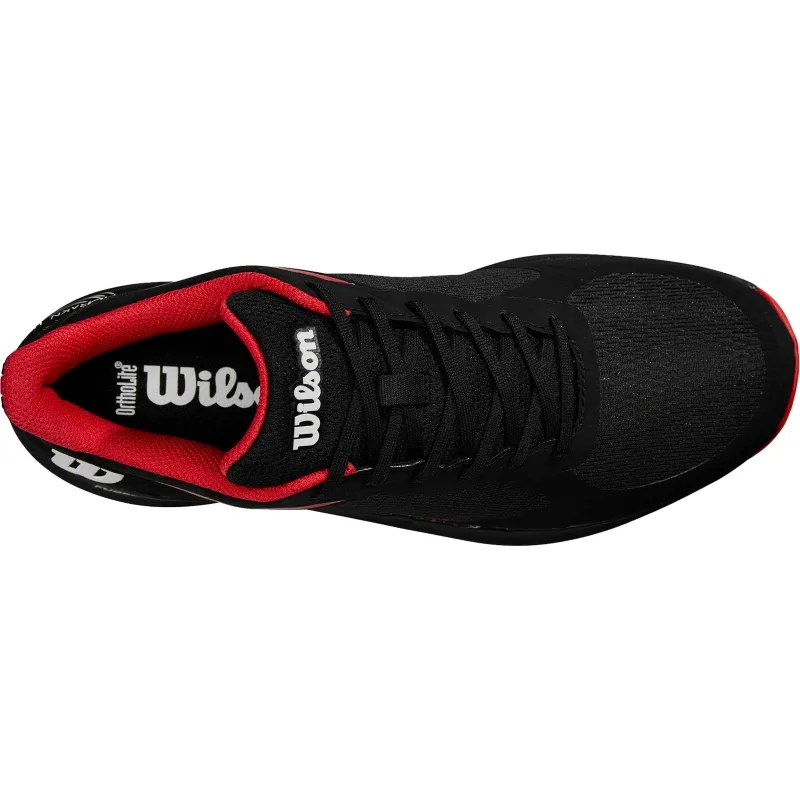 Wilson Hurakn Lite Black Red White Sneakers