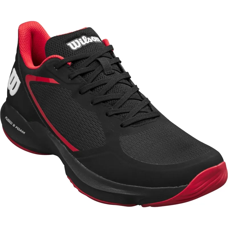 Wilson Hurakn Lite Black Red White Sneakers