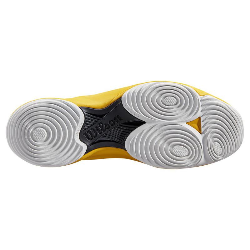 Zapatillas Wilson Hurakn Pro Blanco Oro Coral - Barata Oferta Outlet