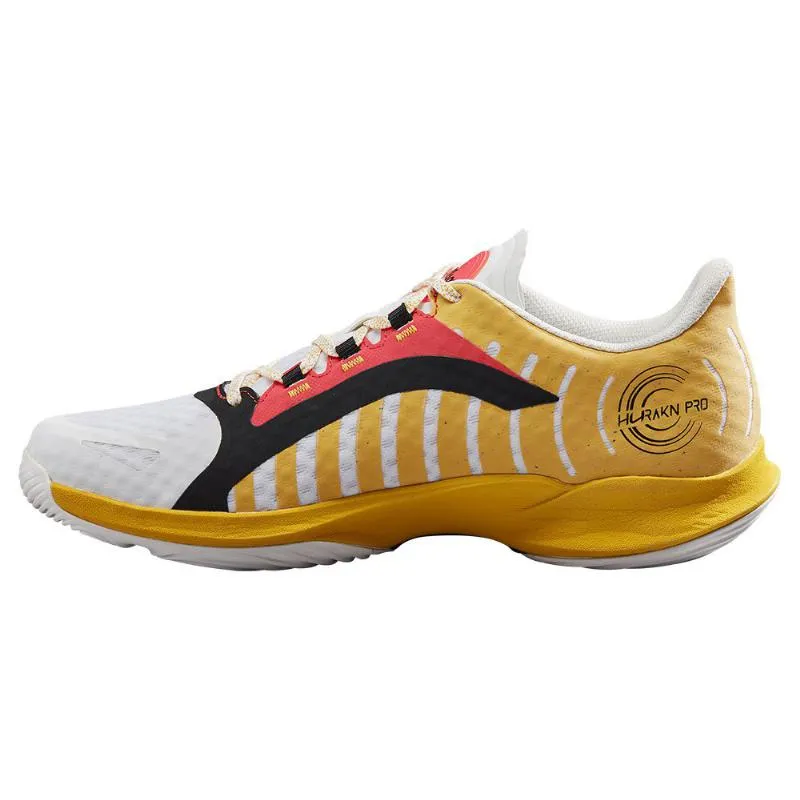 Wilson Hurakn Pro White Coral Gold Sneakers