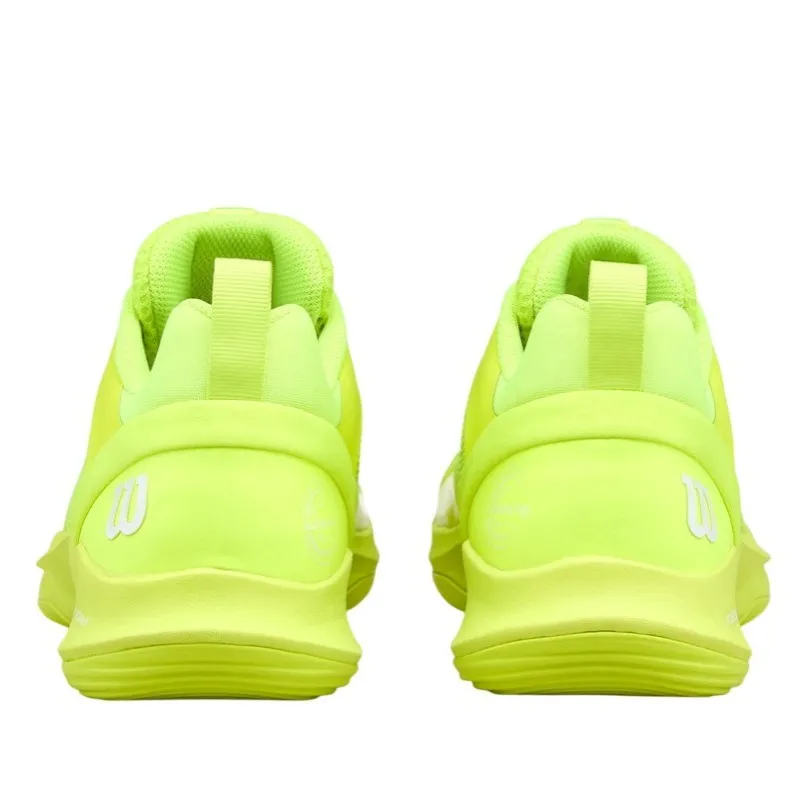 Wilson Hurakn Pro V2 Fluorescent Yellow White Sneakers