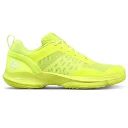 Wilson Hurakn Pro V2 Fluorescent Yellow White Women's Sneakers