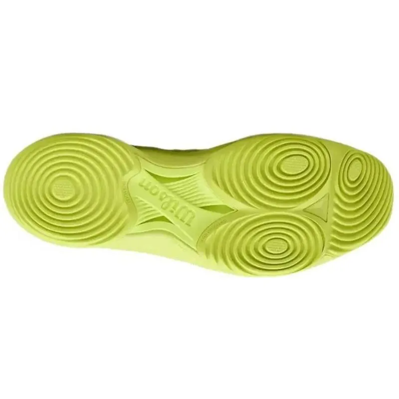 Wilson Hurakn Pro V2 Fluorescent Yellow White Women's Sneakers