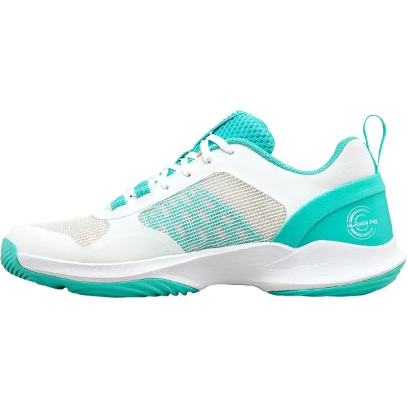 Wilson Hurakn Pro V2 White Turquoise Women's Sneakers
