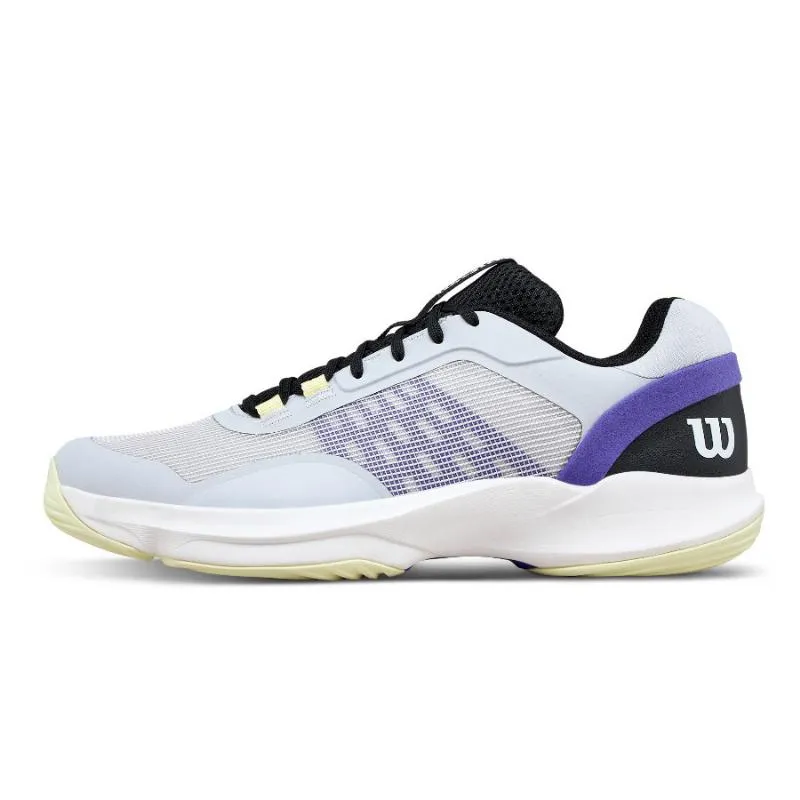 Wilson Hurakn Pro V2 Gray Black Purple Sneakers